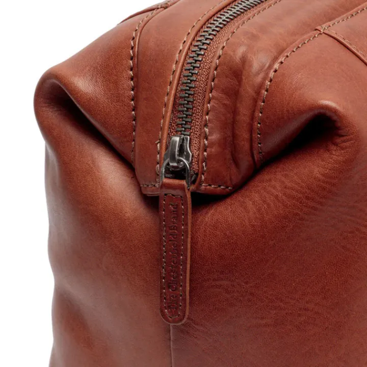 Toilettassen>The Chesterfield Brand Biassa Toilet bag cognac