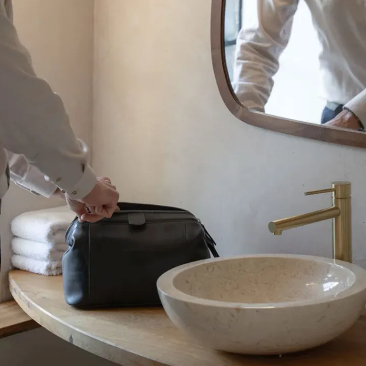 Toilettassen>The Chesterfield Brand Biassa Toilet bag brown
