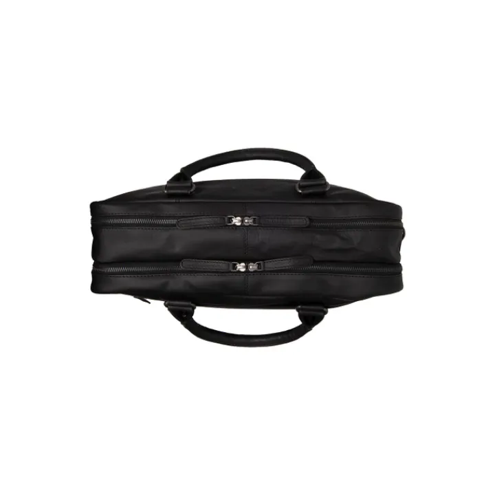 Herentassen|15 Inch Laptoptassen>The Chesterfield Brand Boston Laptoptas zwart