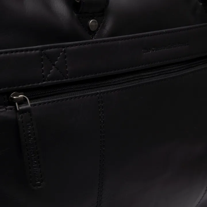 Herentassen|15 Inch Laptoptassen>The Chesterfield Brand Boston Laptoptas zwart