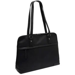 13 Inch Laptoptassen|Laptop Schoudertassen>The Chesterfield Brand Branson Shoulderbag black