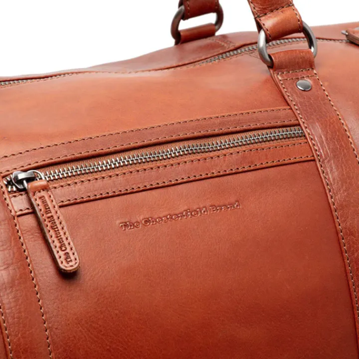 Handbagage Reistassen|Heren Reistassen>The Chesterfield Brand Cavoli Travelbag cognac