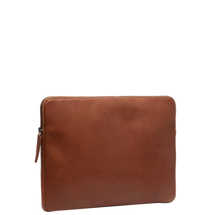Laptop Sleeves|Laptop Hoezen>The Chesterfield Brand Clinton Laptophoes cognac