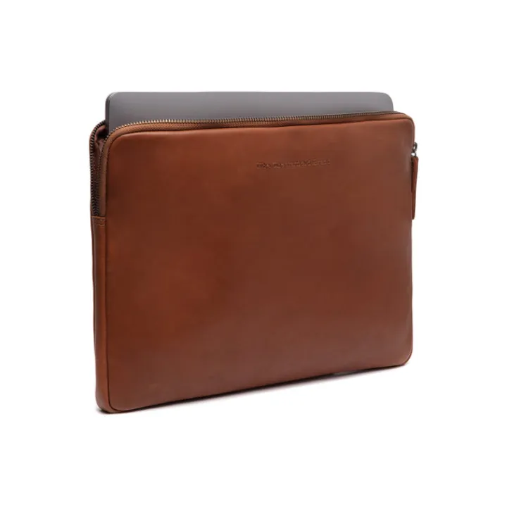 Laptop Sleeves|Laptop Hoezen>The Chesterfield Brand Clinton Laptophoes cognac
