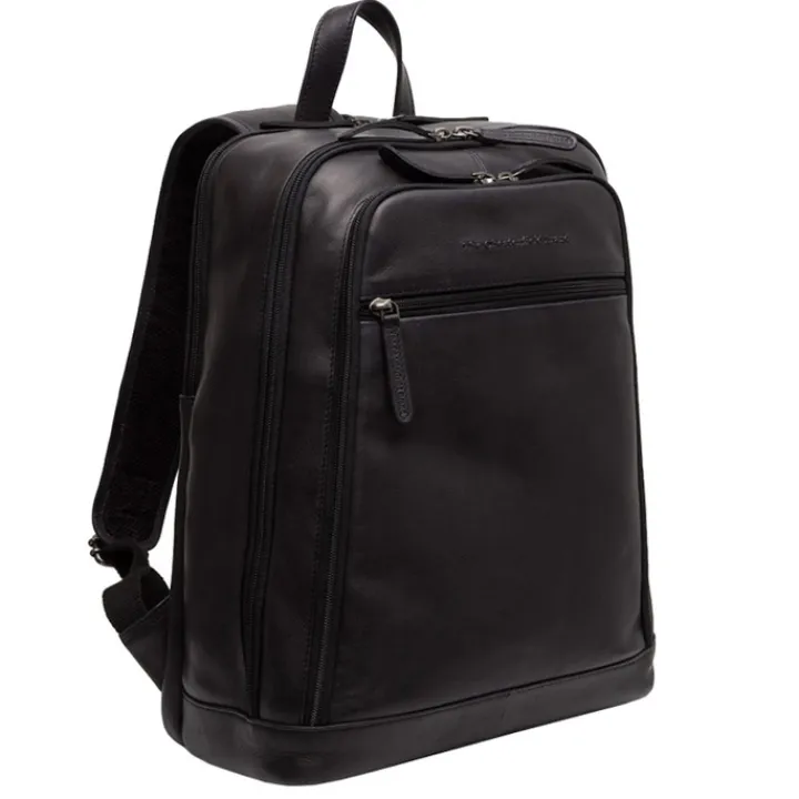 Kleine Rugzakken|Dames Rugzakken>The Chesterfield Brand Detroit Laptoprugzak zwart