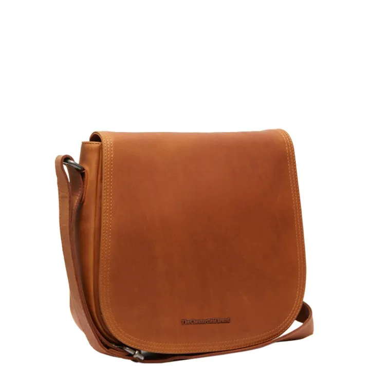 Schoudertassen|Crossbody>The Chesterfield Brand Everglades Shoulderbag cognac