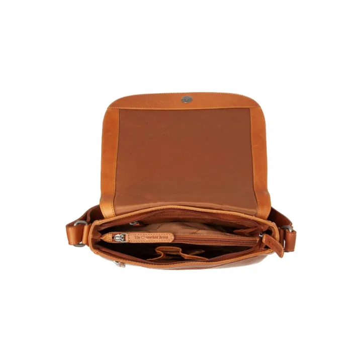 Schoudertassen|Crossbody>The Chesterfield Brand Everglades Shoulderbag cognac