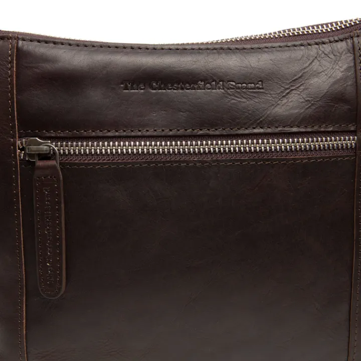 Schoudertassen|Crossbody>The Chesterfield Brand Faro Schoudertas brown