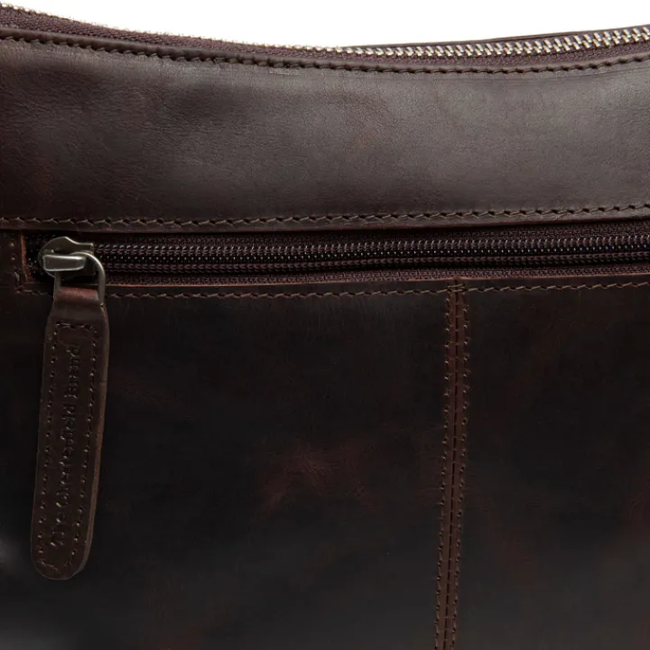 Schoudertassen|Crossbody>The Chesterfield Brand Faro Schoudertas brown