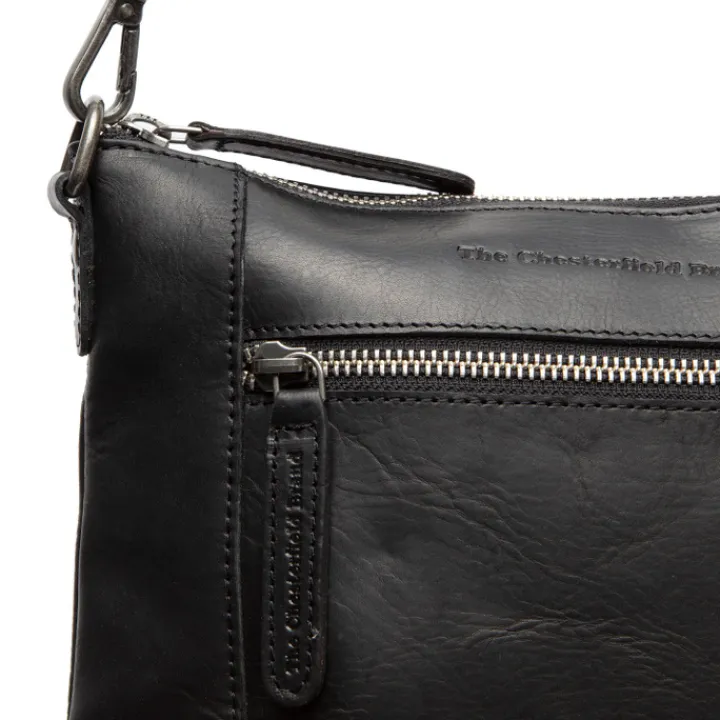 Schoudertassen|Crossbody>The Chesterfield Brand Faro Schoudertas black