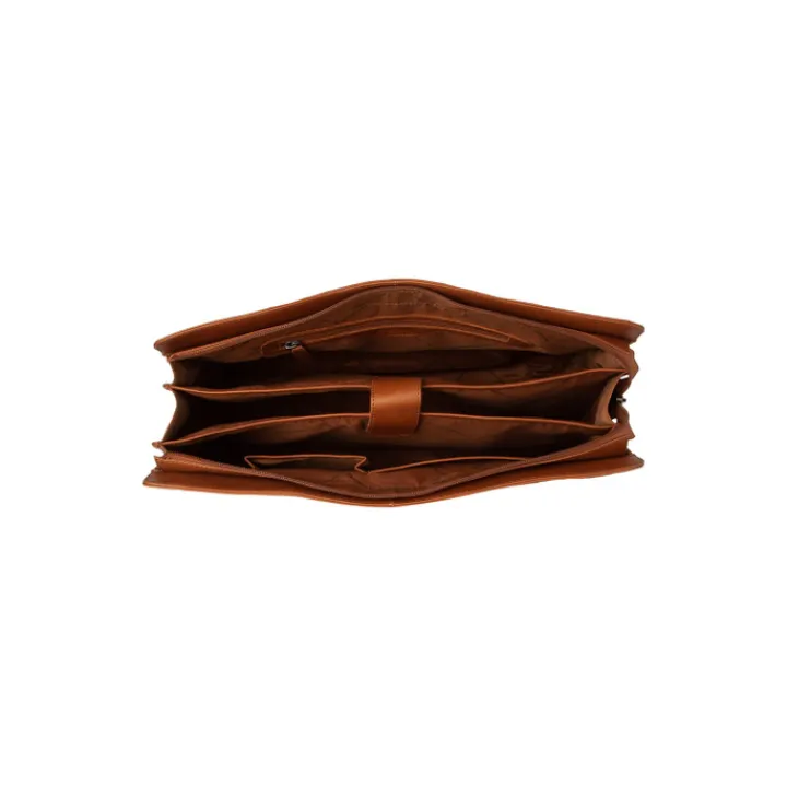 Shoppers|Schoudertassen>The Chesterfield Brand Fidenza Shopper cognac