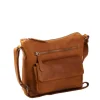 Schoudertassen|Crossbody>The Chesterfield Brand Hailey Schoudertas cognac