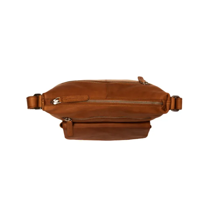 Schoudertassen|Crossbody>The Chesterfield Brand Hailey Schoudertas cognac