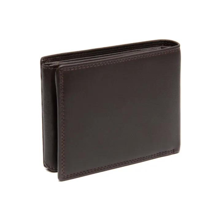 Rfid Portemonnees|Kleine Portemonnees>The Chesterfield Brand Hendrick Billfold Wide brown