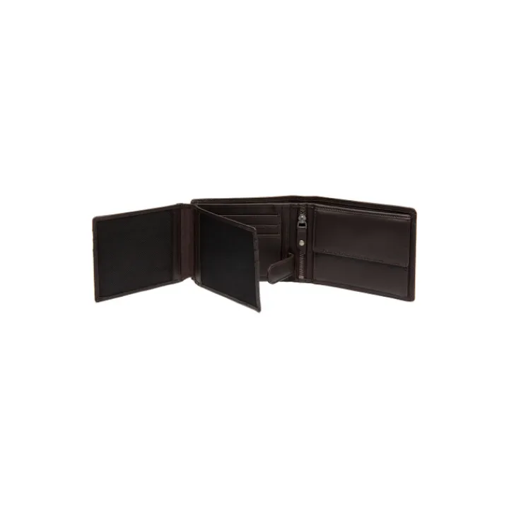 Rfid Portemonnees|Kleine Portemonnees>The Chesterfield Brand Hendrick Billfold Wide brown