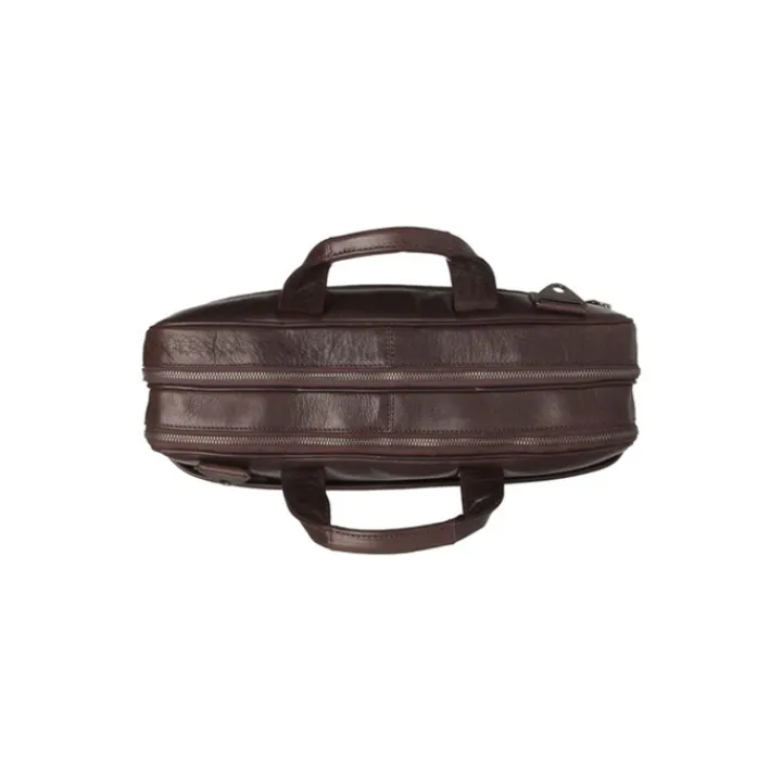15 Inch Laptoptassen|Laptop Schoudertassen>The Chesterfield Brand Iseo Laptopbag brown