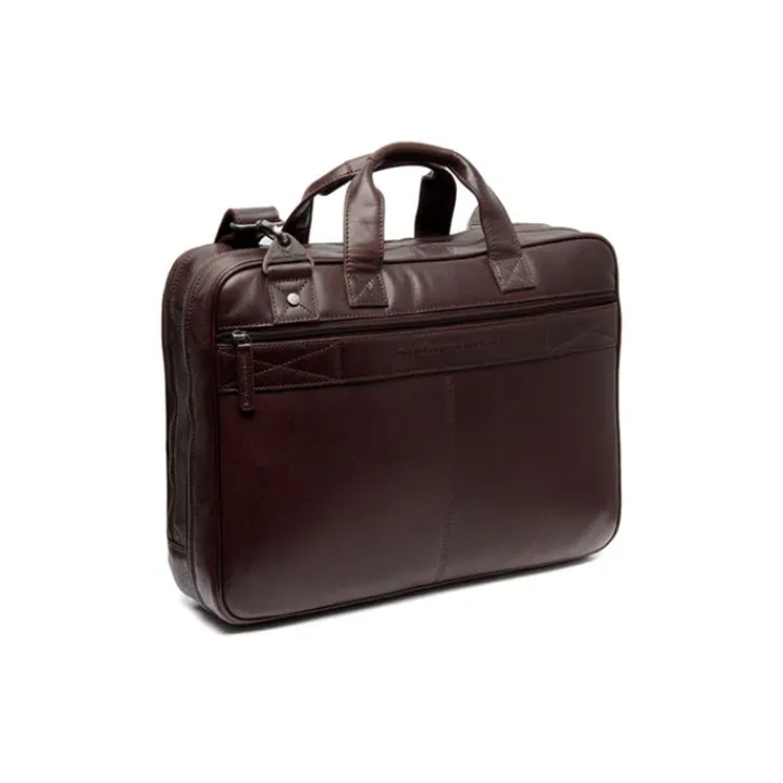 15 Inch Laptoptassen|Laptop Schoudertassen>The Chesterfield Brand Iseo Laptopbag brown