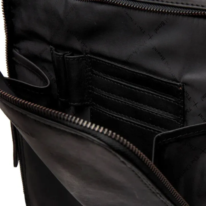 15 Inch Laptoptassen|Laptop Rugzakken>The Chesterfield Brand Jasper Backpack black