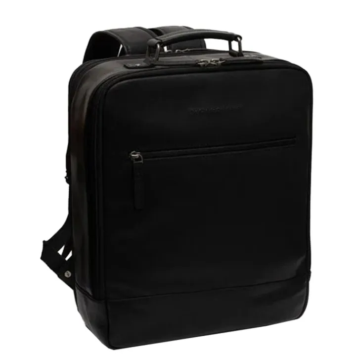 15 Inch Laptoptassen|Laptop Rugzakken>The Chesterfield Brand Jamaica Rugzak zwart