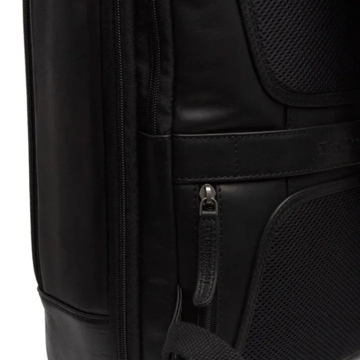 15 Inch Laptoptassen|Laptop Rugzakken>The Chesterfield Brand Jamaica Rugzak zwart