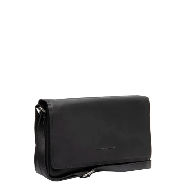 Schoudertassen|Crossbody>The Chesterfield Brand Laverton Flapoverbag medium black