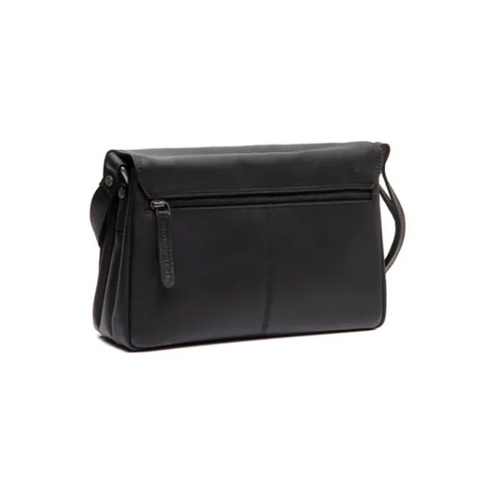 Schoudertassen|Crossbody>The Chesterfield Brand Laverton Flapoverbag medium black