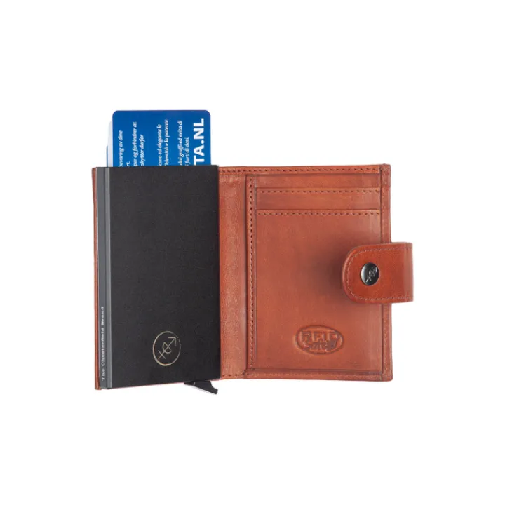 Pasjeshouders|Creditcardhouders>The Chesterfield Brand Lesina Cardholder cognac