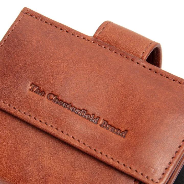 Pasjeshouders|Creditcardhouders>The Chesterfield Brand Lesina Cardholder cognac