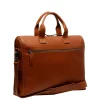 Herentassen|15.6 Inch Laptoptassen>The Chesterfield Brand Levanto Laptopbag cognac
