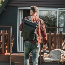 Kleine Rugzakken|Daypack>The Chesterfield Brand Liverpool Rugzak zwart