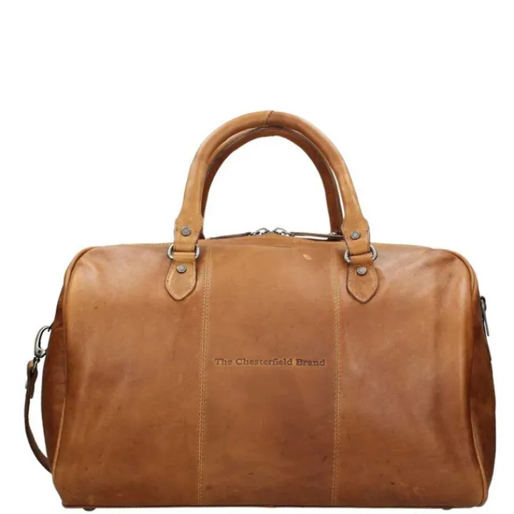 Kleine Reistassen|Handbagage Reistassen>The Chesterfield Brand Liam Travelbag cognac