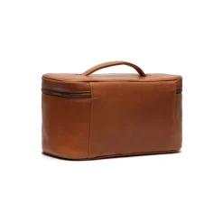 Toilettassen>The Chesterfield Brand Limone Toilettas cognac