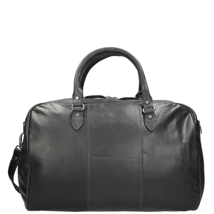 Kleine Reistassen|Handbagage Reistassen>The Chesterfield Brand Liam Travelbag black
