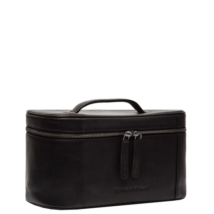 Toilettassen>The Chesterfield Brand Limone Toilettas zwart