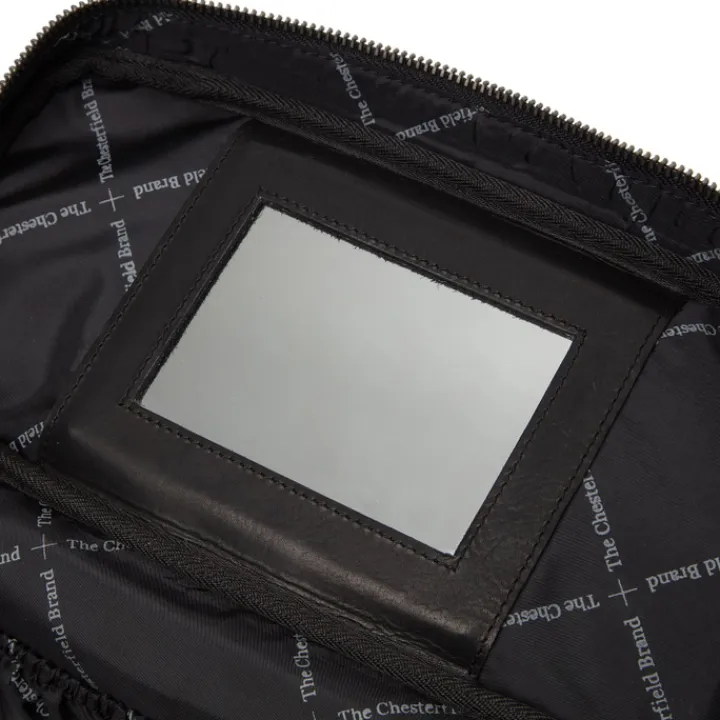 Toilettassen>The Chesterfield Brand Limone Toilettas zwart