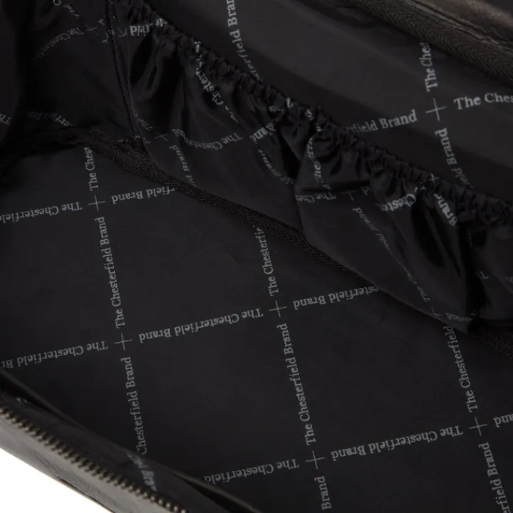 Toilettassen>The Chesterfield Brand Limone Toilettas zwart