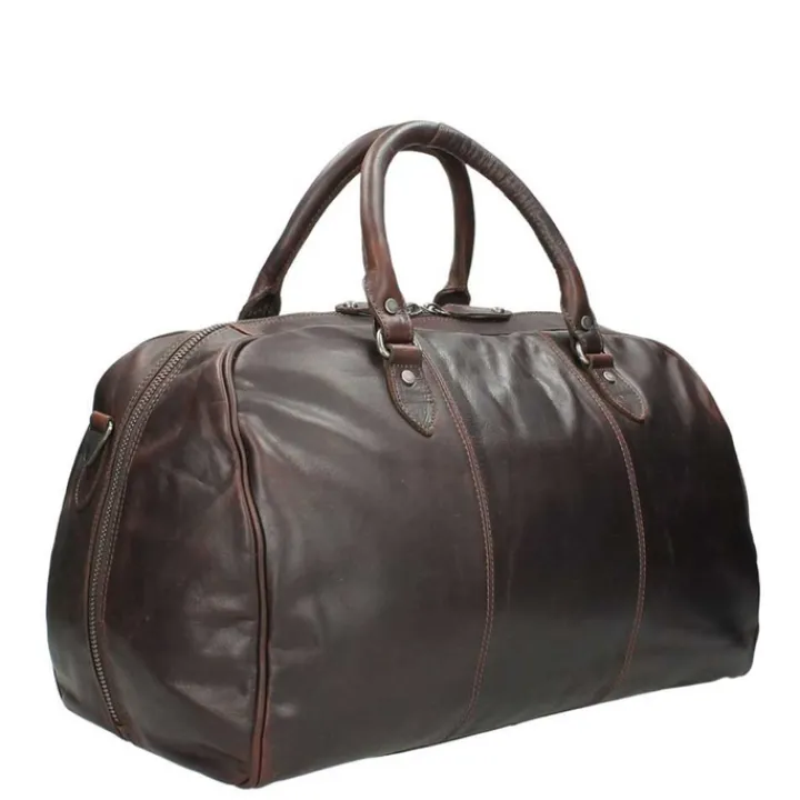 Kleine Reistassen|Handbagage Reistassen>The Chesterfield Brand Liam Travelbag brown