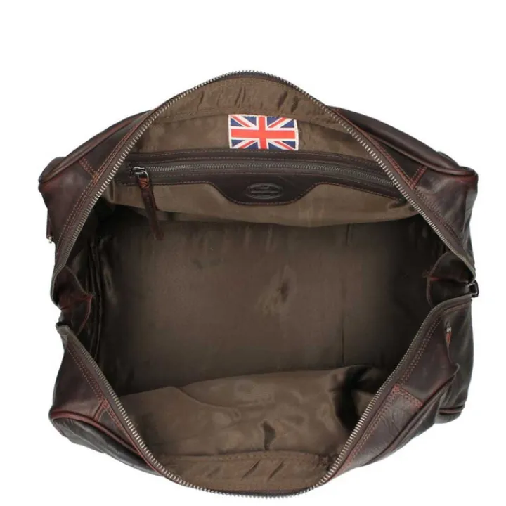 Kleine Reistassen|Handbagage Reistassen>The Chesterfield Brand Liam Travelbag brown