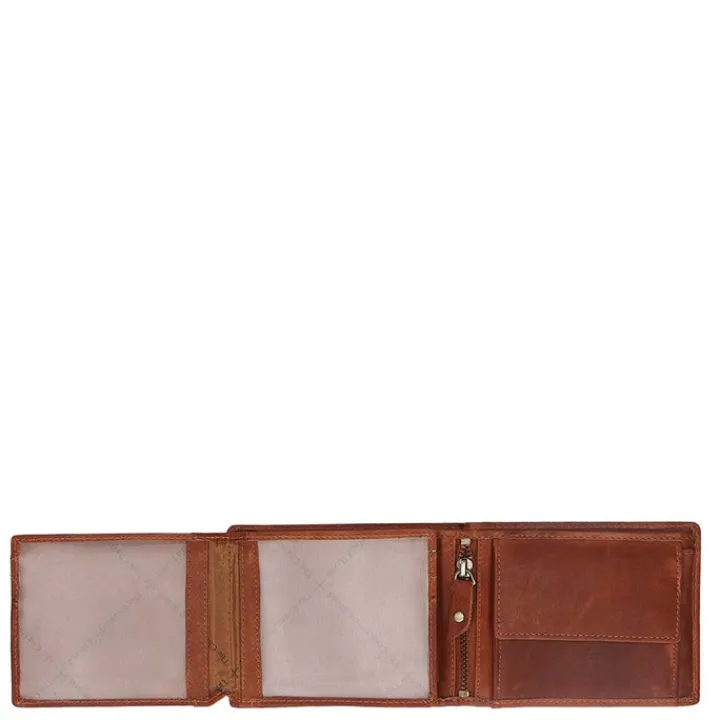 Rfid Portemonnees|Leren Portemonnees>The Chesterfield Brand Marion Billfold cognac