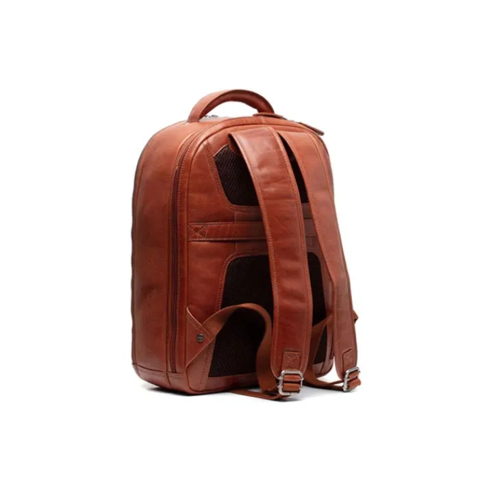 Kleine Rugzakken|15 Inch Laptoptassen>The Chesterfield Brand Maggiore Backpack cognac