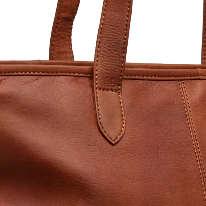 Shoppers|Schoudertassen>The Chesterfield Brand Monza Shopper cognac