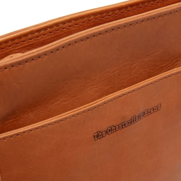 Schoudertassen|Crossbody>The Chesterfield Brand Moore Shoulderbag cognac