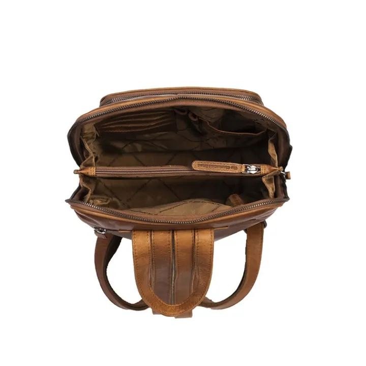 Mini Rugzakken|Kleine Rugzakken>The Chesterfield Brand Naomi Rugzak cognac