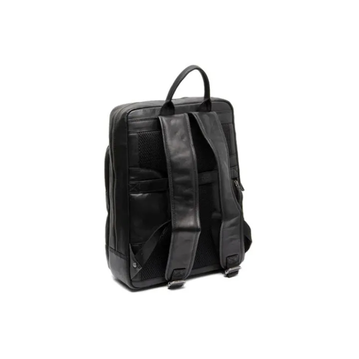 15 Inch Laptoptassen|Leren Laptoptassen>The Chesterfield Brand Nicola Backpack black