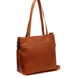 Schoudertassen|Damestassen>The Chesterfield Brand Nola Shopper cognac