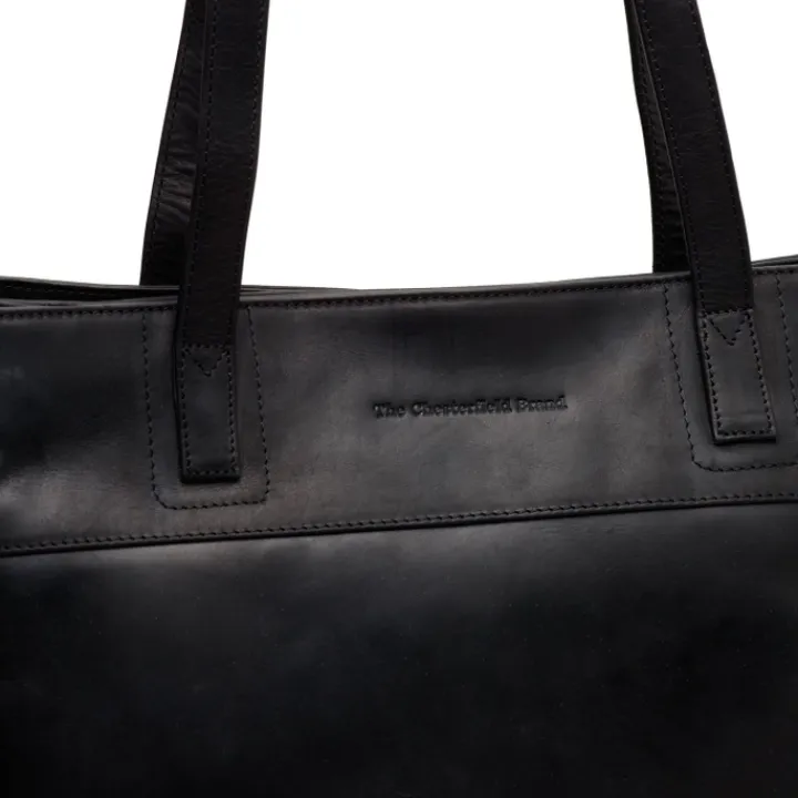 Schoudertassen|Damestassen>The Chesterfield Brand Nola Shopper black