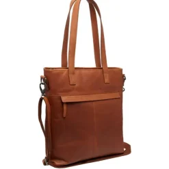 15 Inch Laptoptassen|Laptop Schoudertassen>The Chesterfield Brand Nunavik Shopper cognac