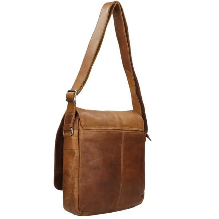 Schoudertassen|Crossbody>The Chesterfield Brand Raphael Shoulderbag cognac