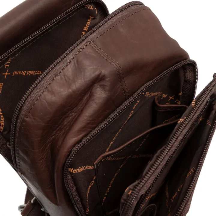 Sling Bags|Herentassen>The Chesterfield Brand Riga brown