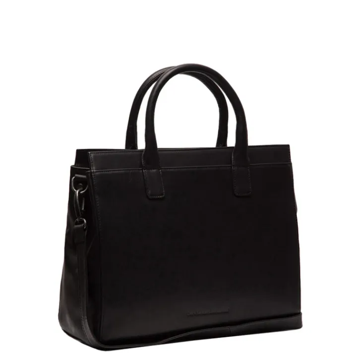 14 Inch Laptoptassen|Laptop Schoudertassen>The Chesterfield Brand Rivera Schoudertas zwart
